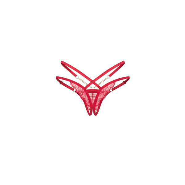 Matildea string ouvert Rouge